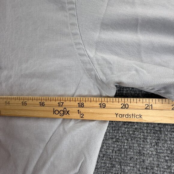 Eton Convertible Cuff Signature Twill Slim Cotton 15.5 Gray Mens Premium Office - Picture 7 of 15